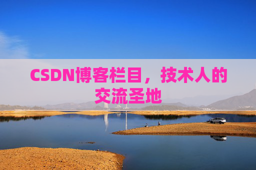 CSDN博客栏目，技术人的交流圣地